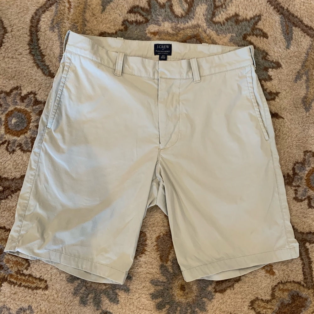 Men’s J CREW 9 inch tech shorts 2 pairs